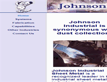 Tablet Screenshot of johnson-ind.com